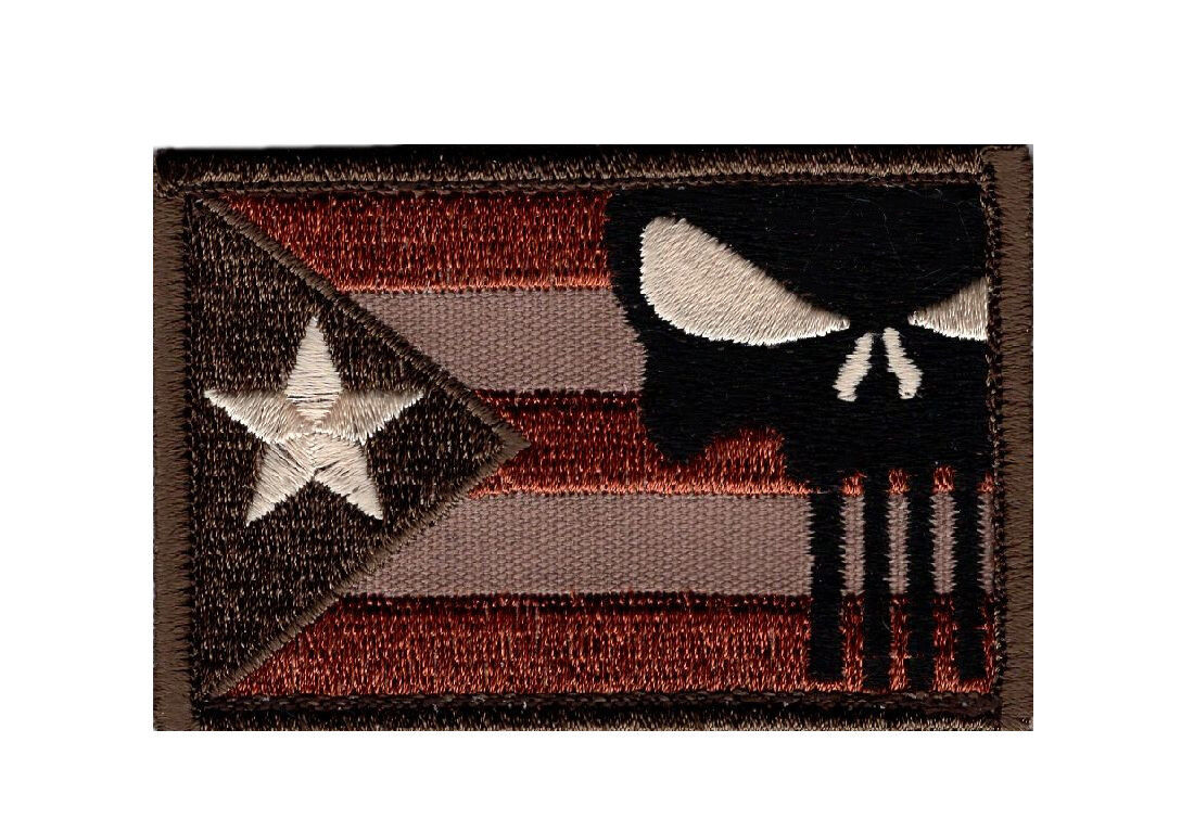 Puerto Rico Flag Hook Patch (PR9)