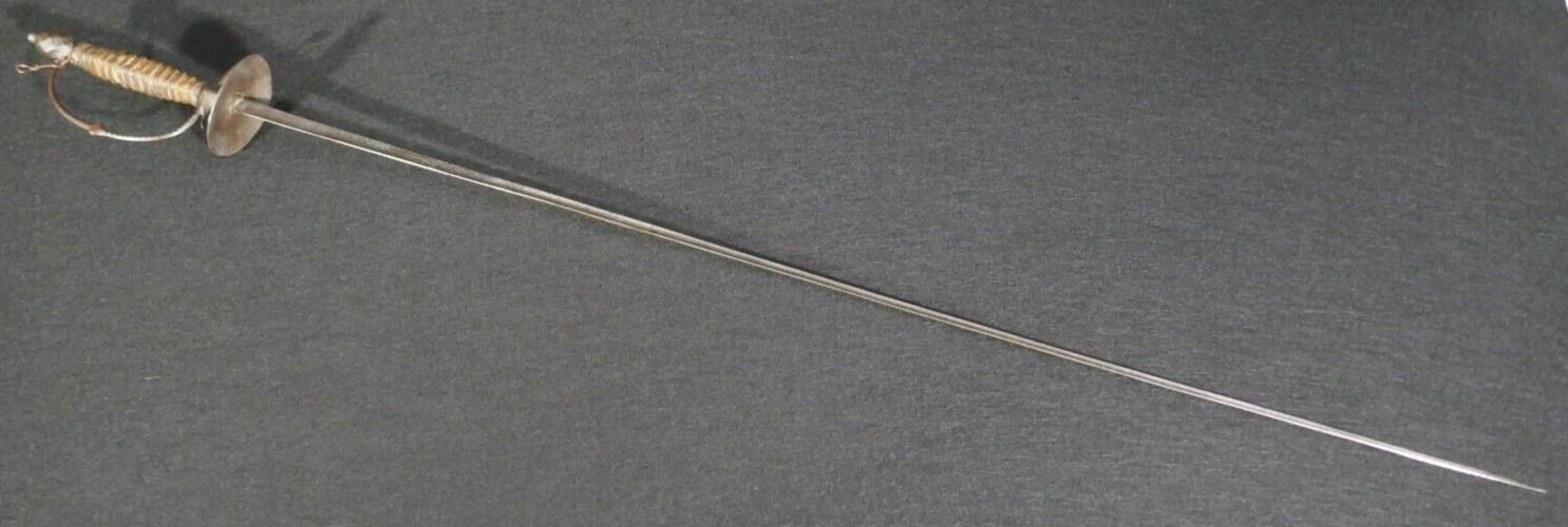 Rare 18th C French Court Rapier Epee \