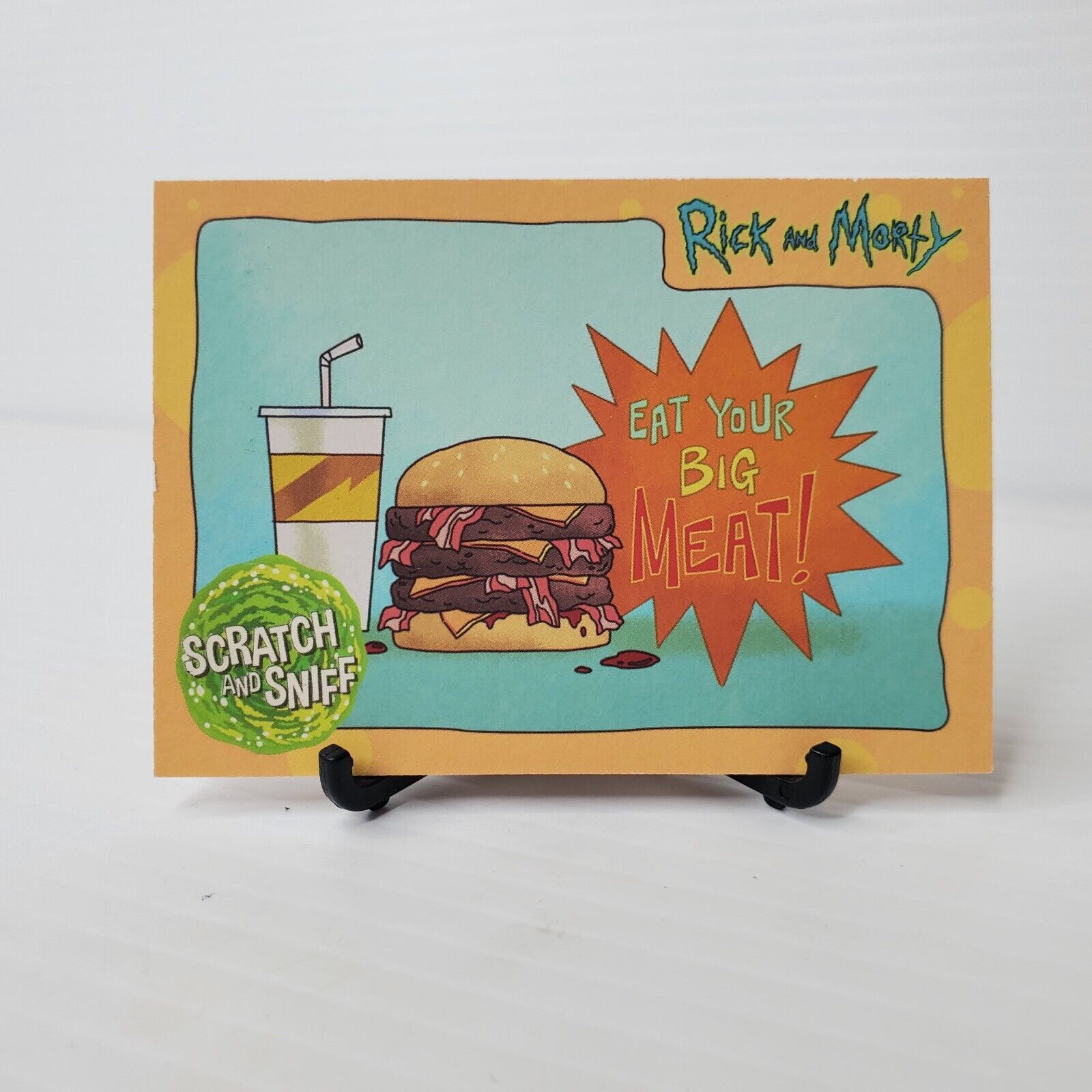 2018 Rick & Morty Season 1 | Scratch Sniff | Eat Your Big Meat | Chase Card SS8