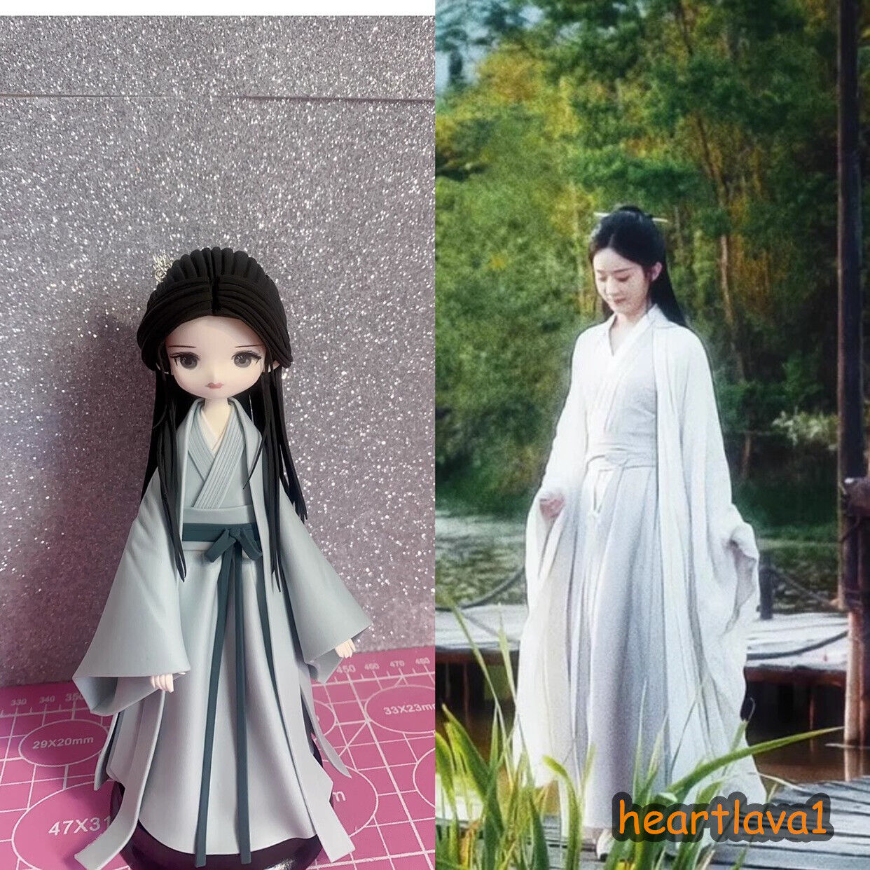 Yu Feng Xing与凤行 Zhao Liying赵丽颖 Shen Li Clay Figure Model Handmade Gift