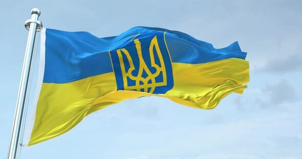 NEW 3x5ft UKRAINE UKRAINIAN TRIDENT  FLAG better quality usa seller