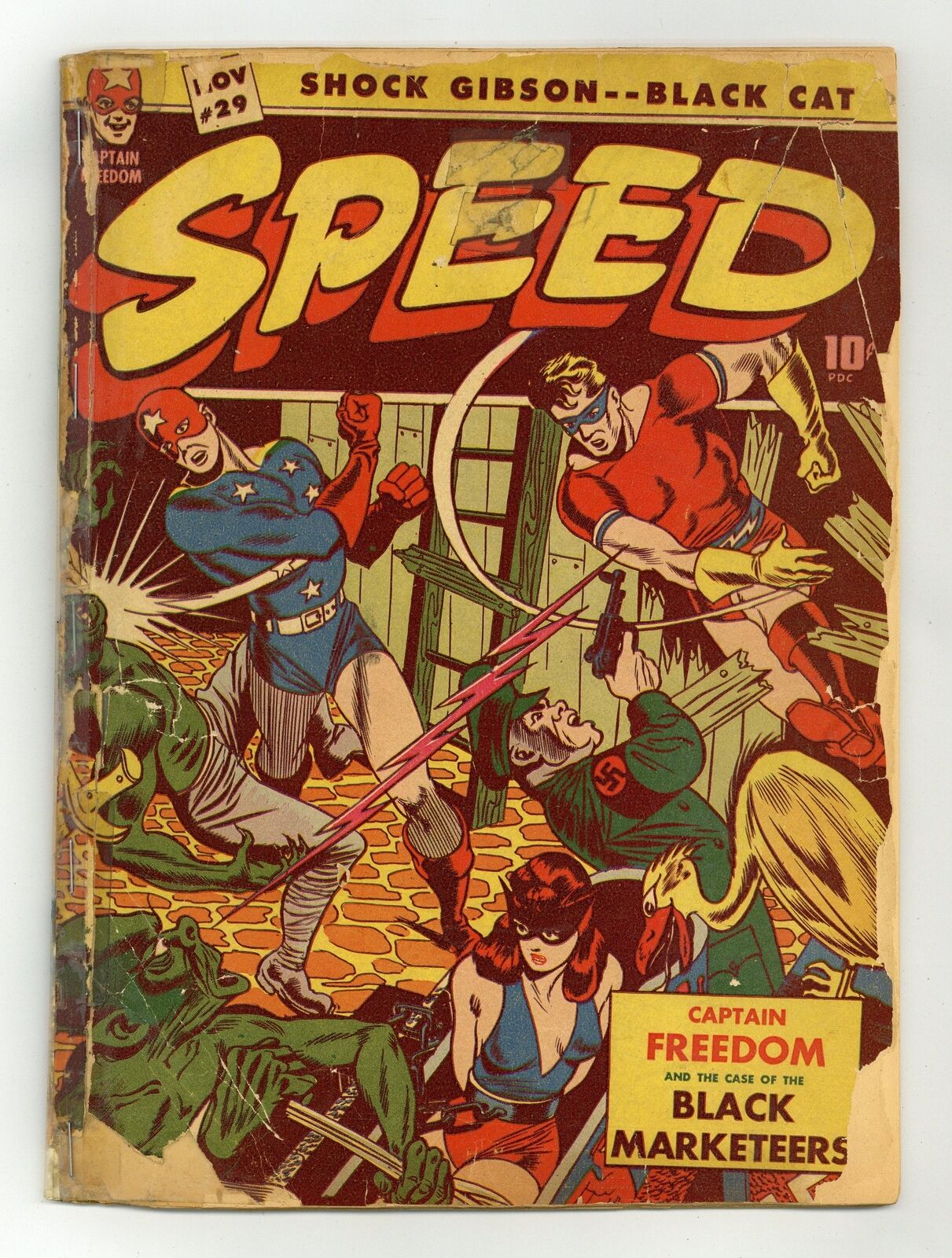 Speed Comics #29 FR 1.0 RESTORED 1943