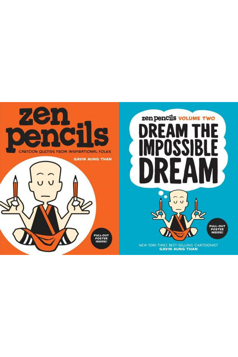 Zen Pencils Series All 2 Books in Paperback