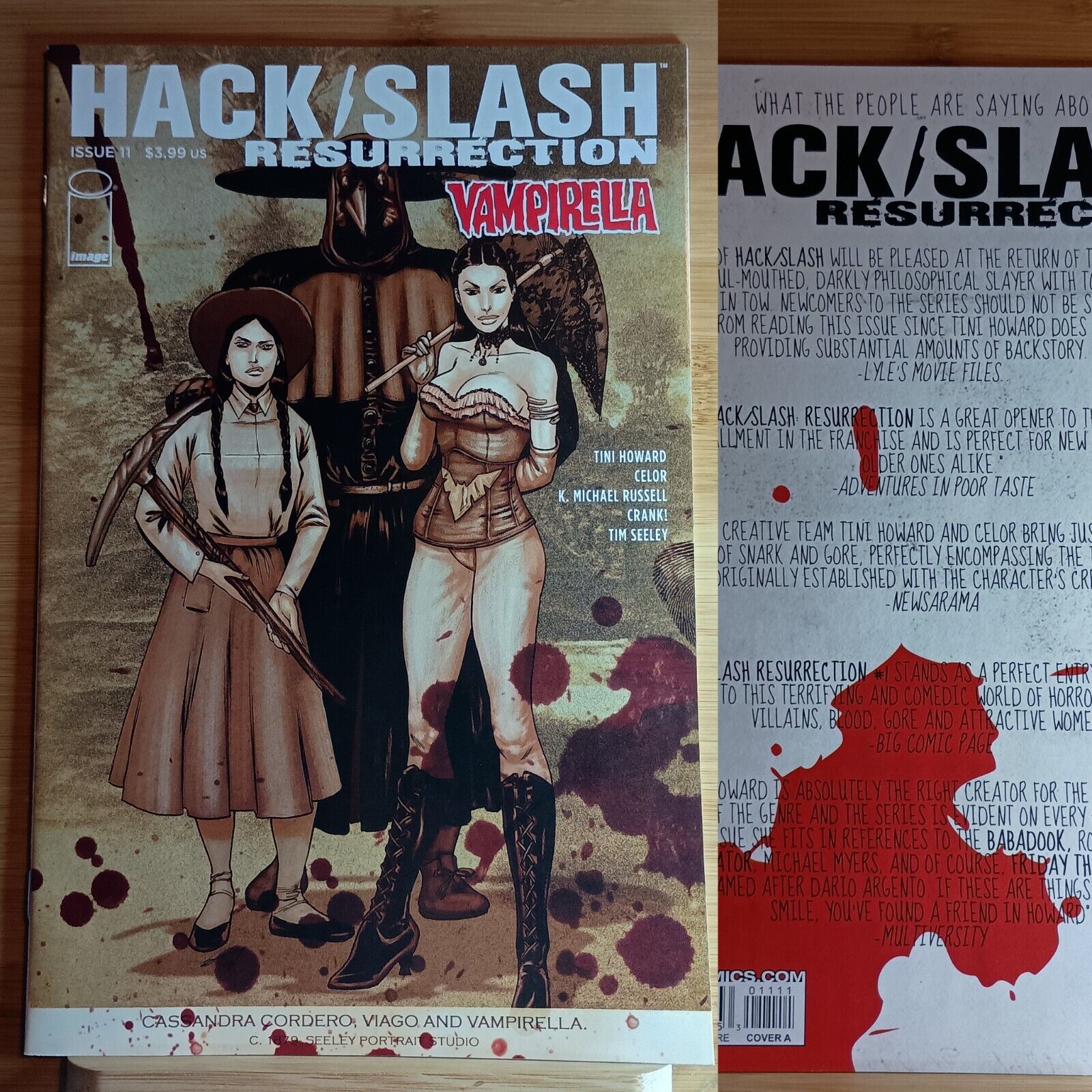 2018 Image Comics Hack Slash Resurrection 11 Tim Seeley Cover A Variant FREE SHP