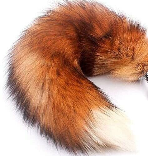 ANIMAL TAILS - HAIR - ON ~ RED FOX - 10\