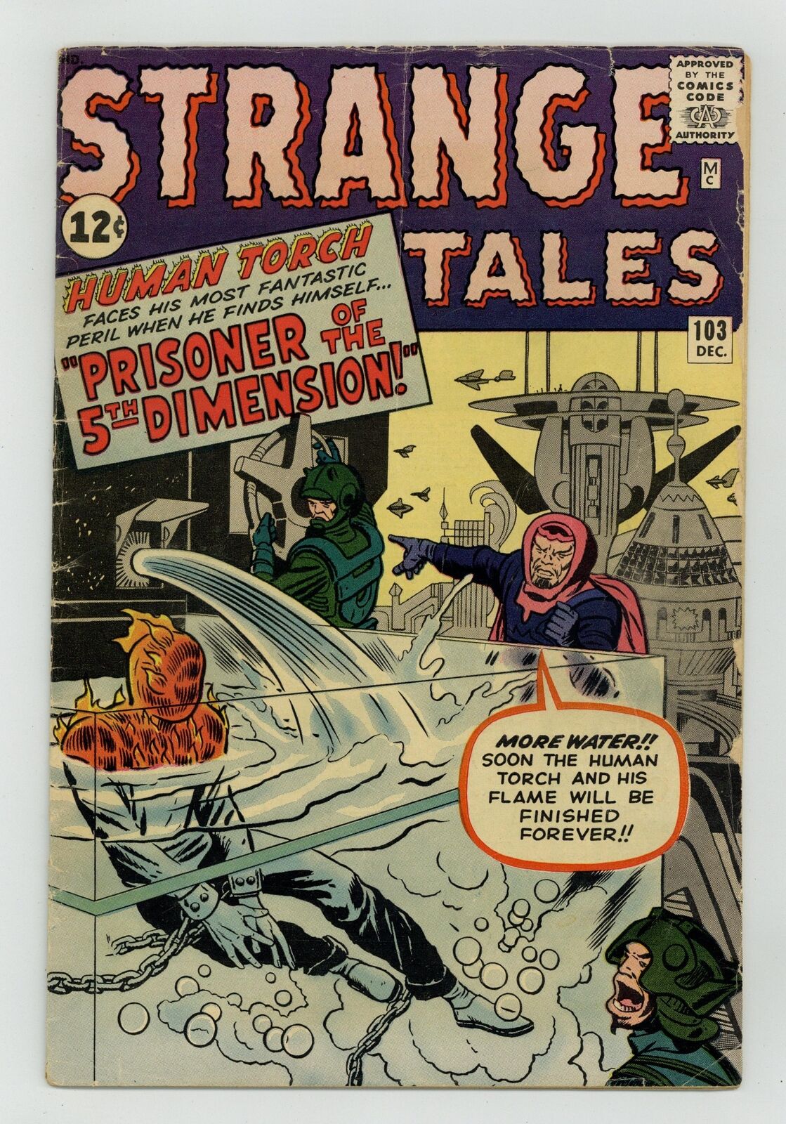 Strange Tales #103 GD+ 2.5 1962