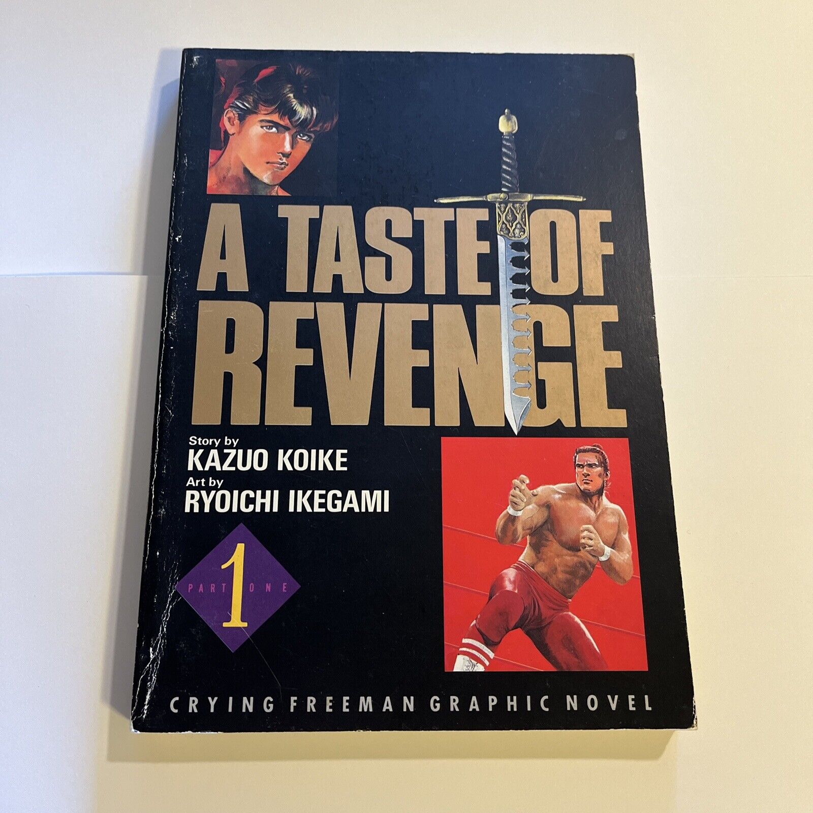 Ryoichi Ikegami Kazuo Koike, story / TASTE OF REVENGE VOLUME 1 1st Edition 1992