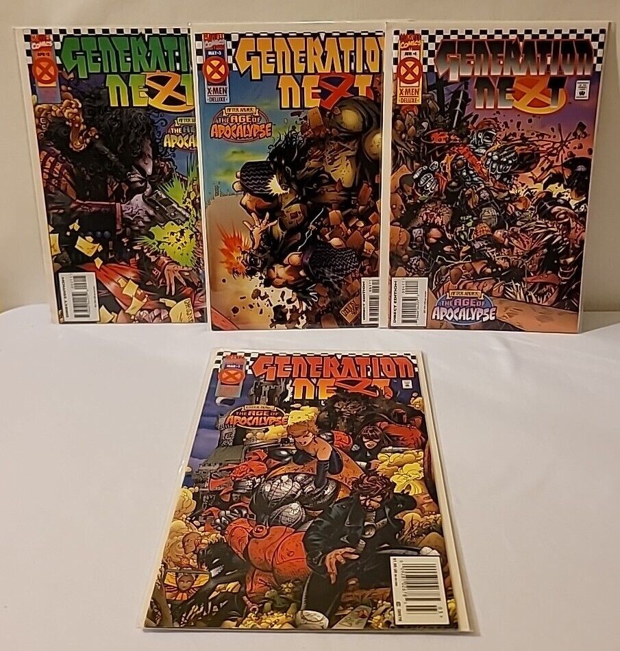 Generation Next 1-4 Complete Set, Age of Apocalypse Marvel 1995 NM
