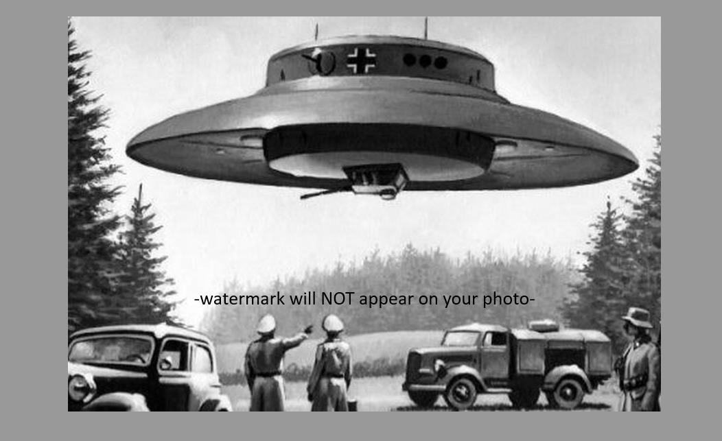 Secret UFO PHOTO Flying Saucer World War 2  German Antarctica Base Project UAP