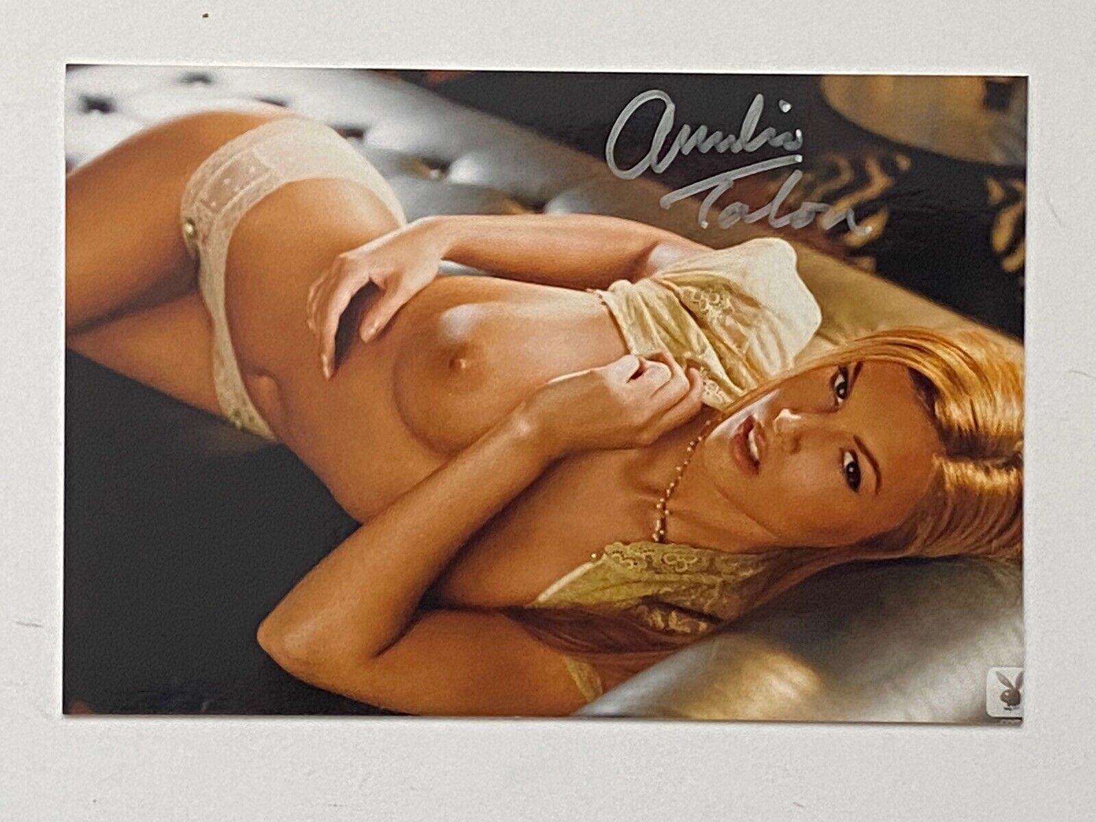 Amelia Talon Signed 4x6 Photo Playboy Autograph 