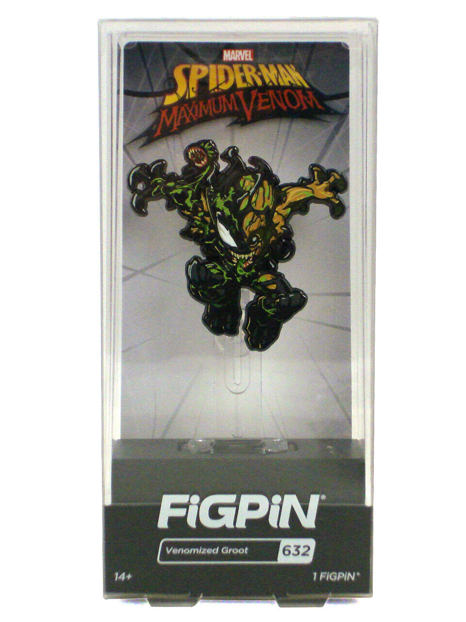 Figpin Venomized Groot #632 Pin Artist Proof Spider-Man Maximum Venom 79/125