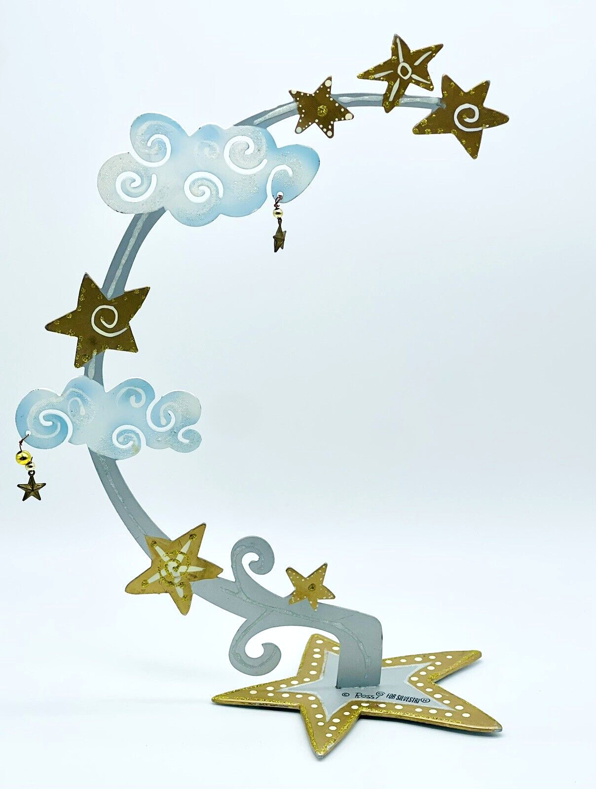 Karen Rossi Stars and Clouds Ornament Hanger Stand
