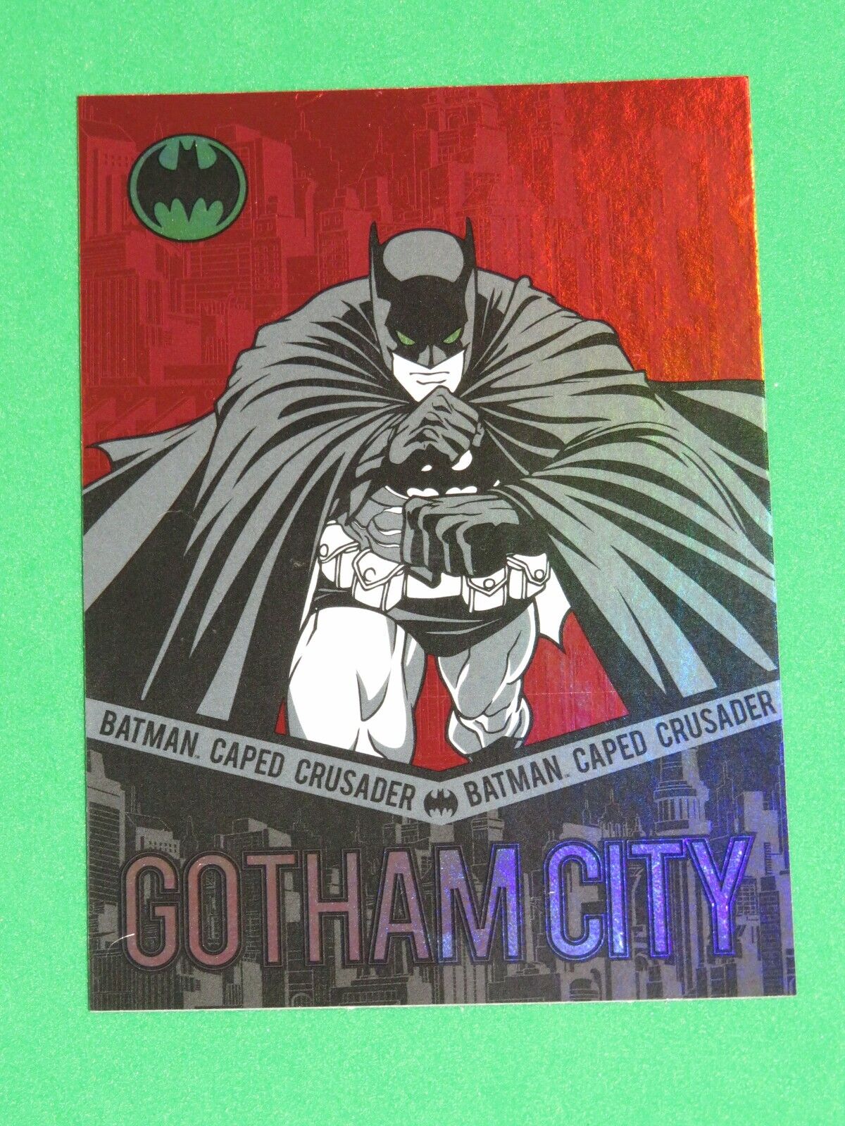 2012 DC COMICS BATMAN: The Legend #BP1 promo card UNIVERSE CRYPTOZOIC GOTHAM