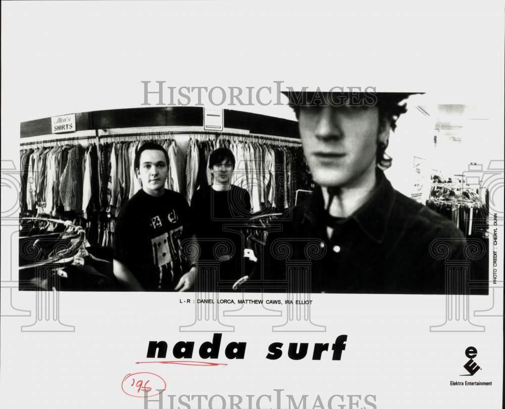 1996 Press Photo Nada Surf, Music Group - srp21740
