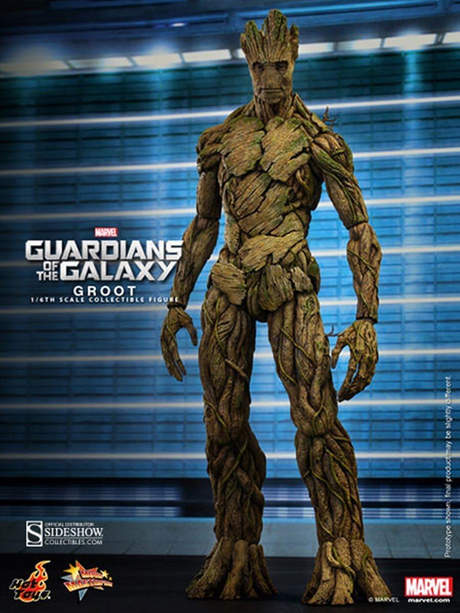 Guardians of the Galaxy Hot Toys 1/6th Scale Masterpiece Action Figure Groot