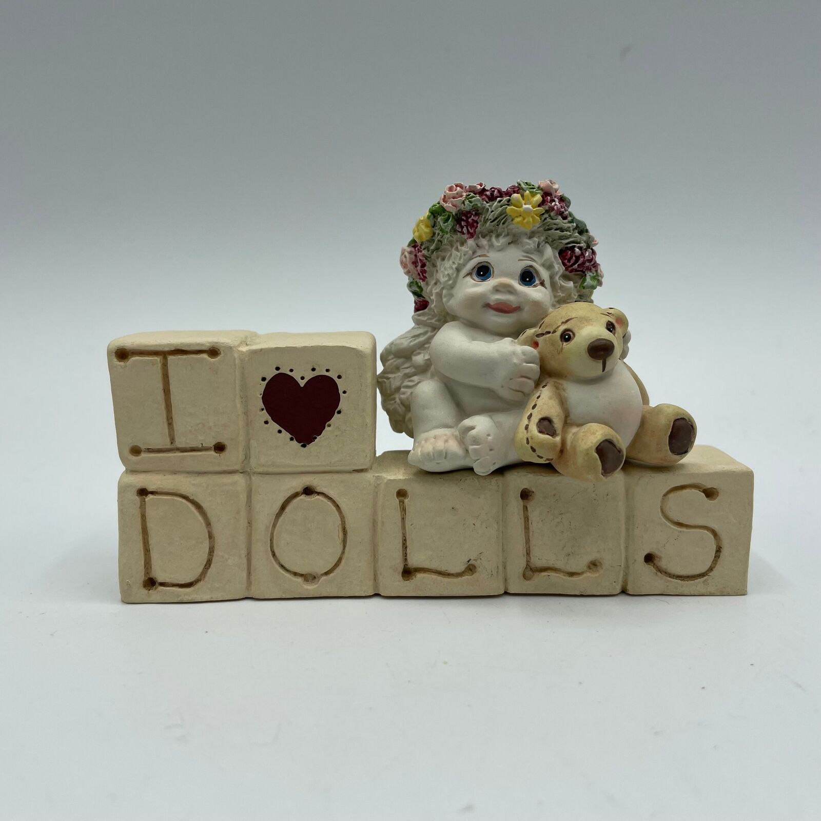 I Love Dolls sign with Dreamsicle \