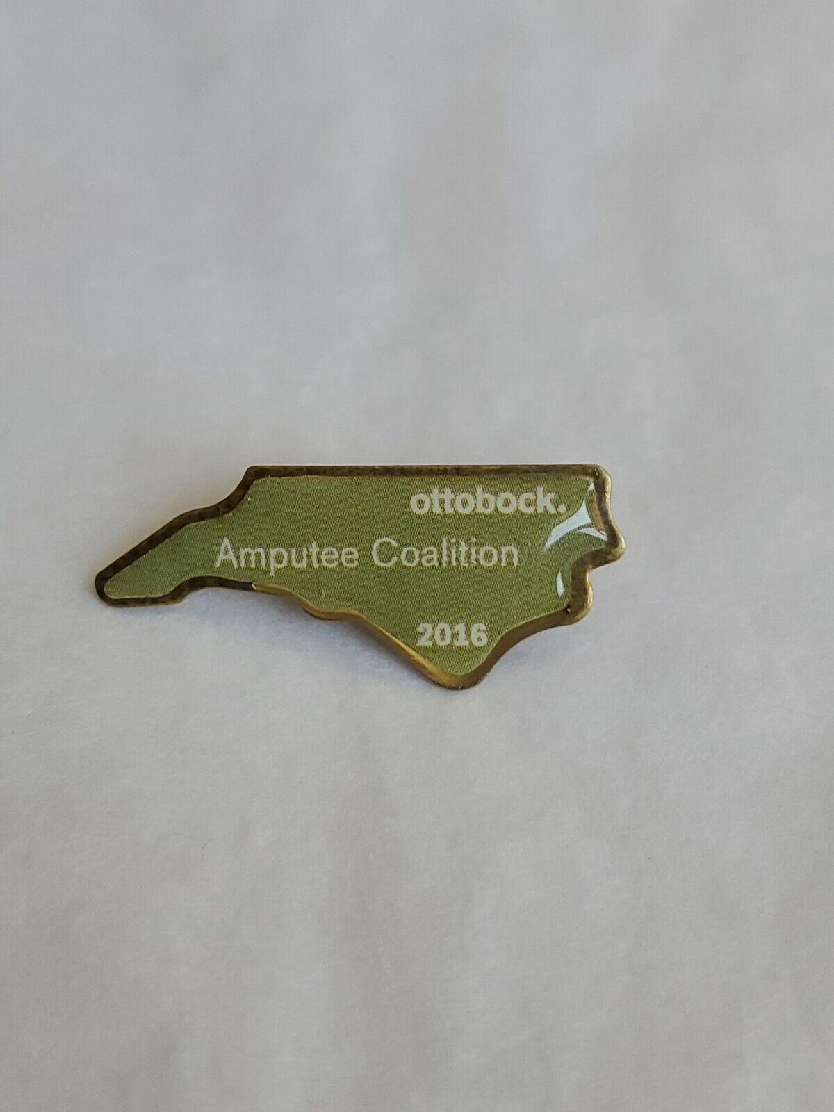 Ottobock Amputee Coalition 2016 Lapel Pin North Carolina