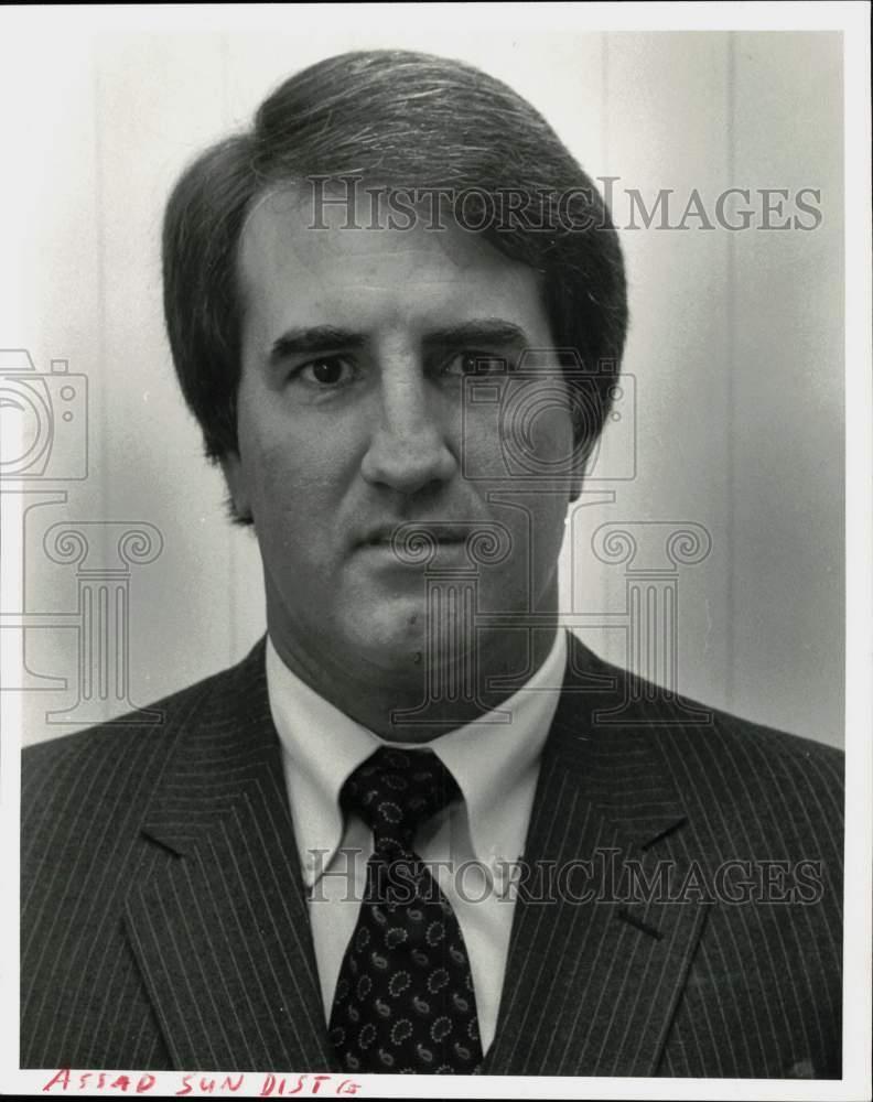 1979 Press Photo Jim Assad, Candidate for Houston City Council and Texas House