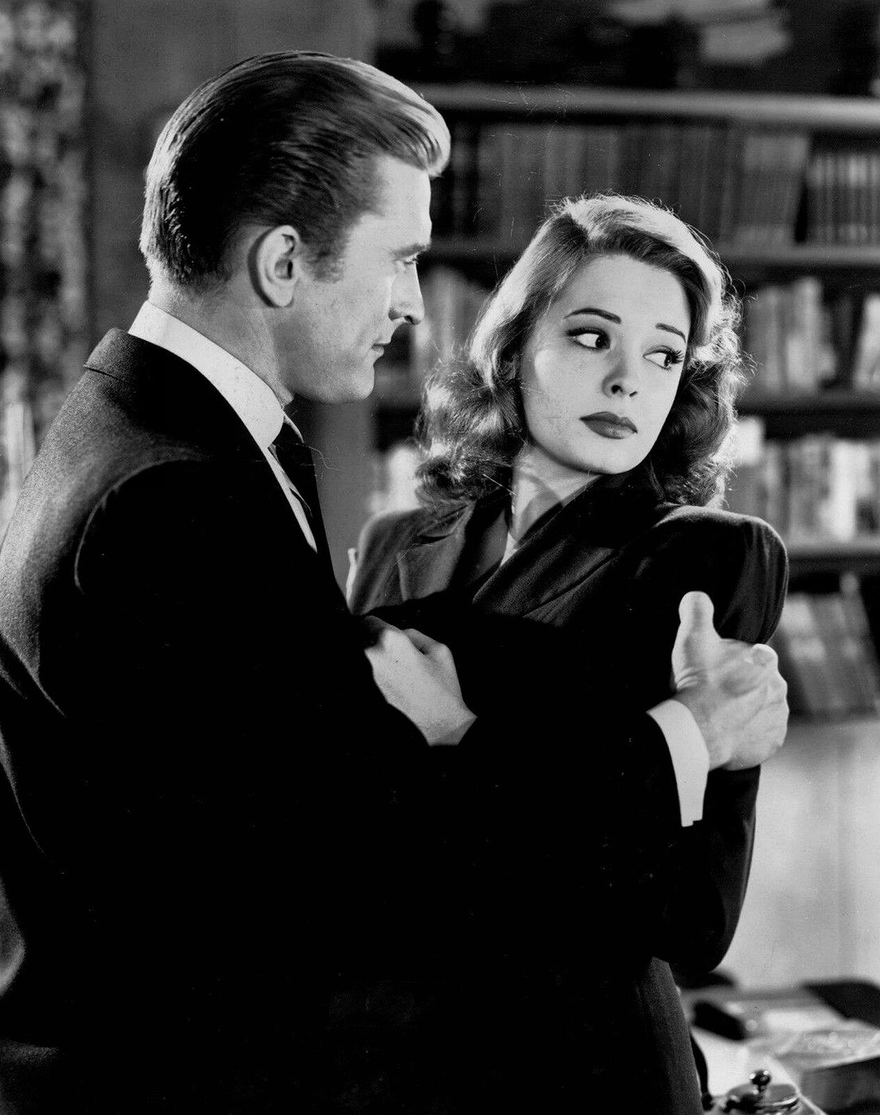 1947 JANE GREER &  KIRK DOUGLAS Out of the Past MOVIE PHOTO  (172-x)