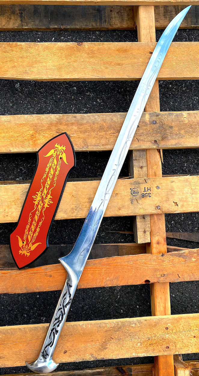 Sword Of Thranduil From The Hobbit replica sword