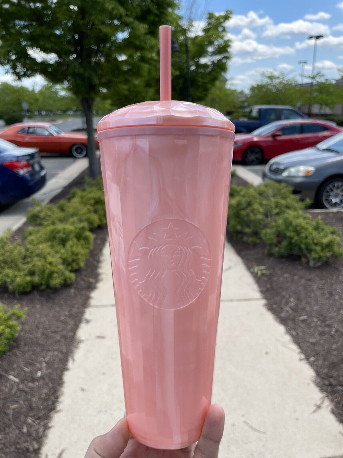 Starbucks 2021 Summer Pink Venti Tumbler