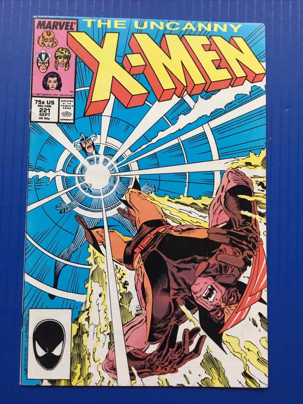 THE UNCANNY X-MEN 221 Marvel Comics 1987 1st Appearance of MR. SINISTER