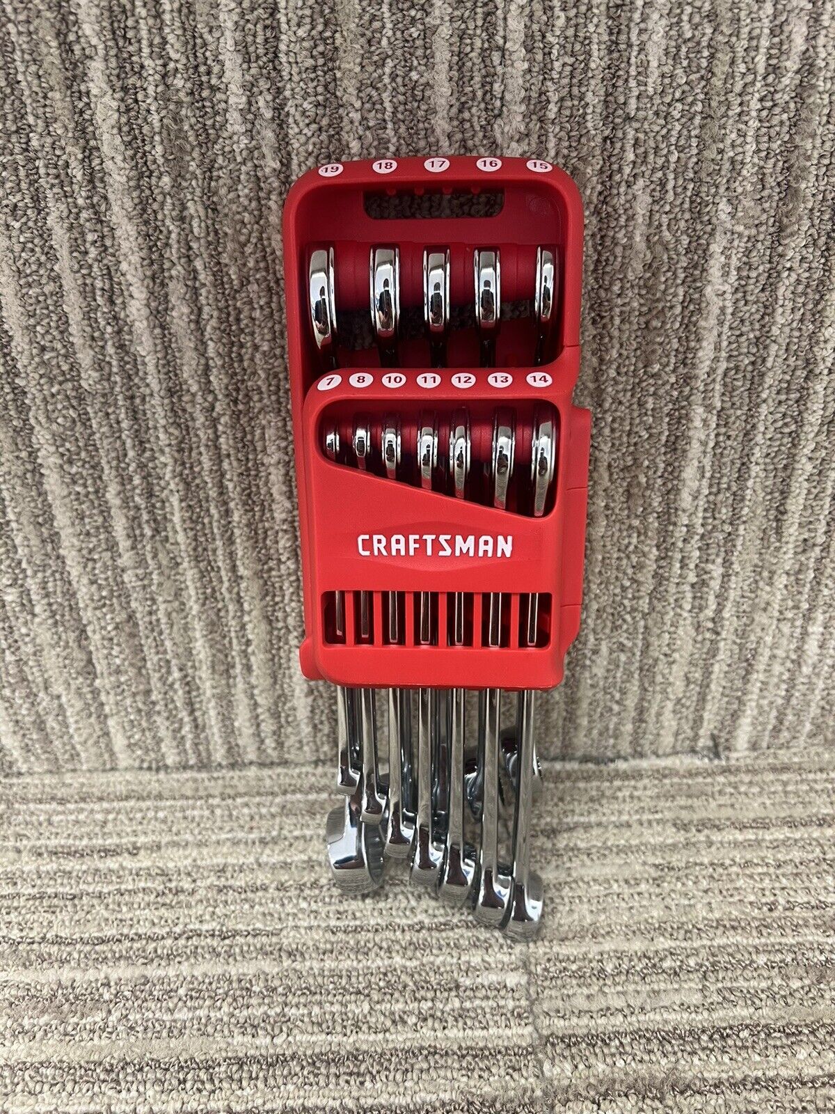 CRAFTSMAN V-SERIES Combination Wrench Set, MM, 12 Piece (CMMT87325V) New