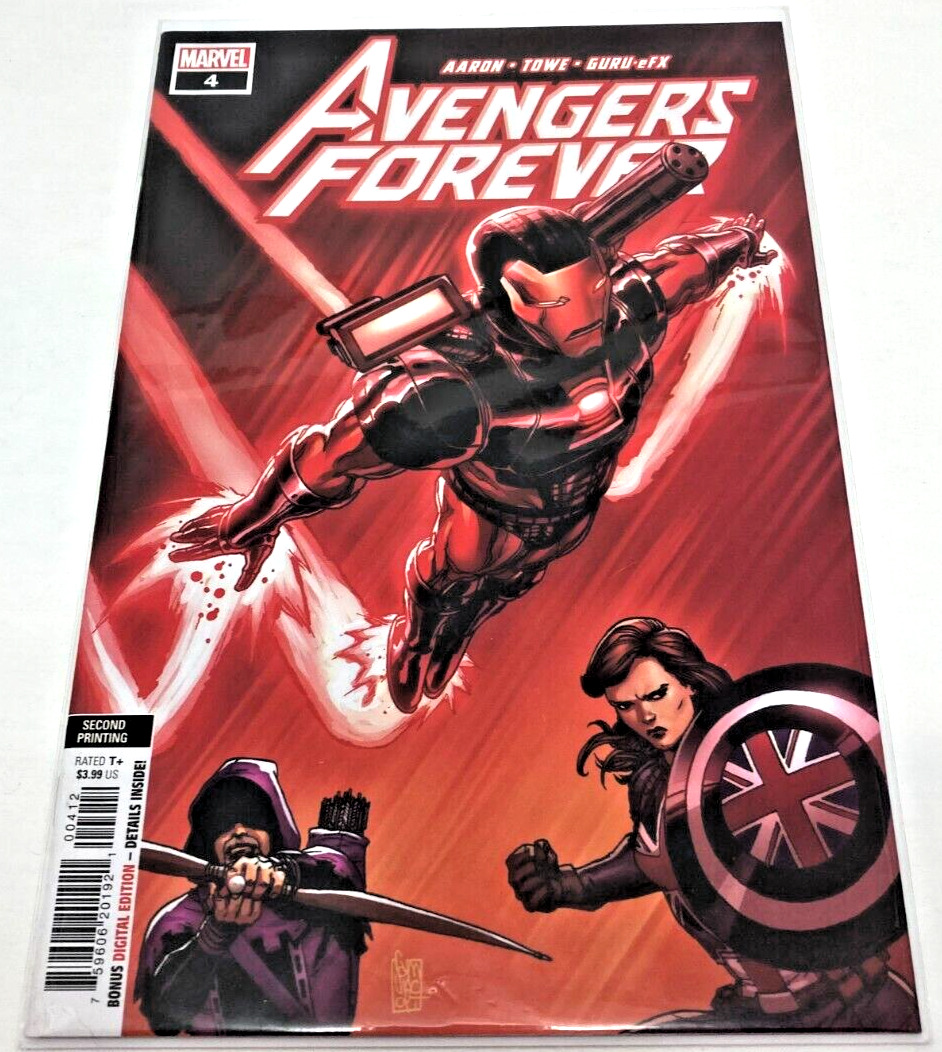 Avengers Forever #4 2022 Unread Giuseppe Camuncoli 2nd Print Var Cover Marvel