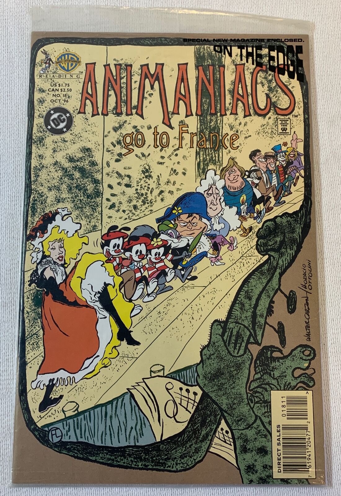 ANIMANIACS #18 ~ factory sealed in polybag