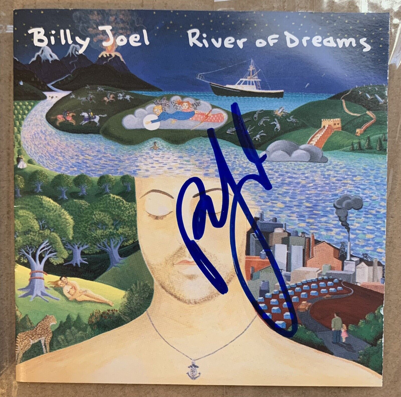 Billy Joel Autographed CD of the River Of Dreams.  Huge fan . This Is #2 of 3