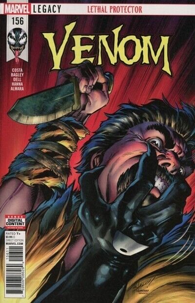 Venom (2016) #156 NM. Stock Image