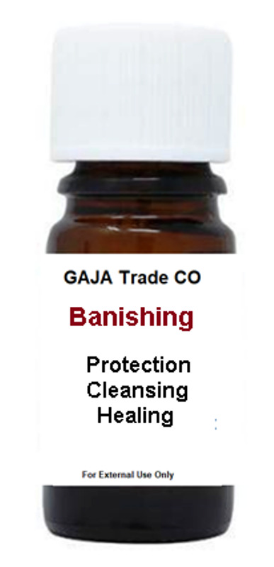 5mL Banishing Oil - Protection, Cleansing, Healing (Sealed)