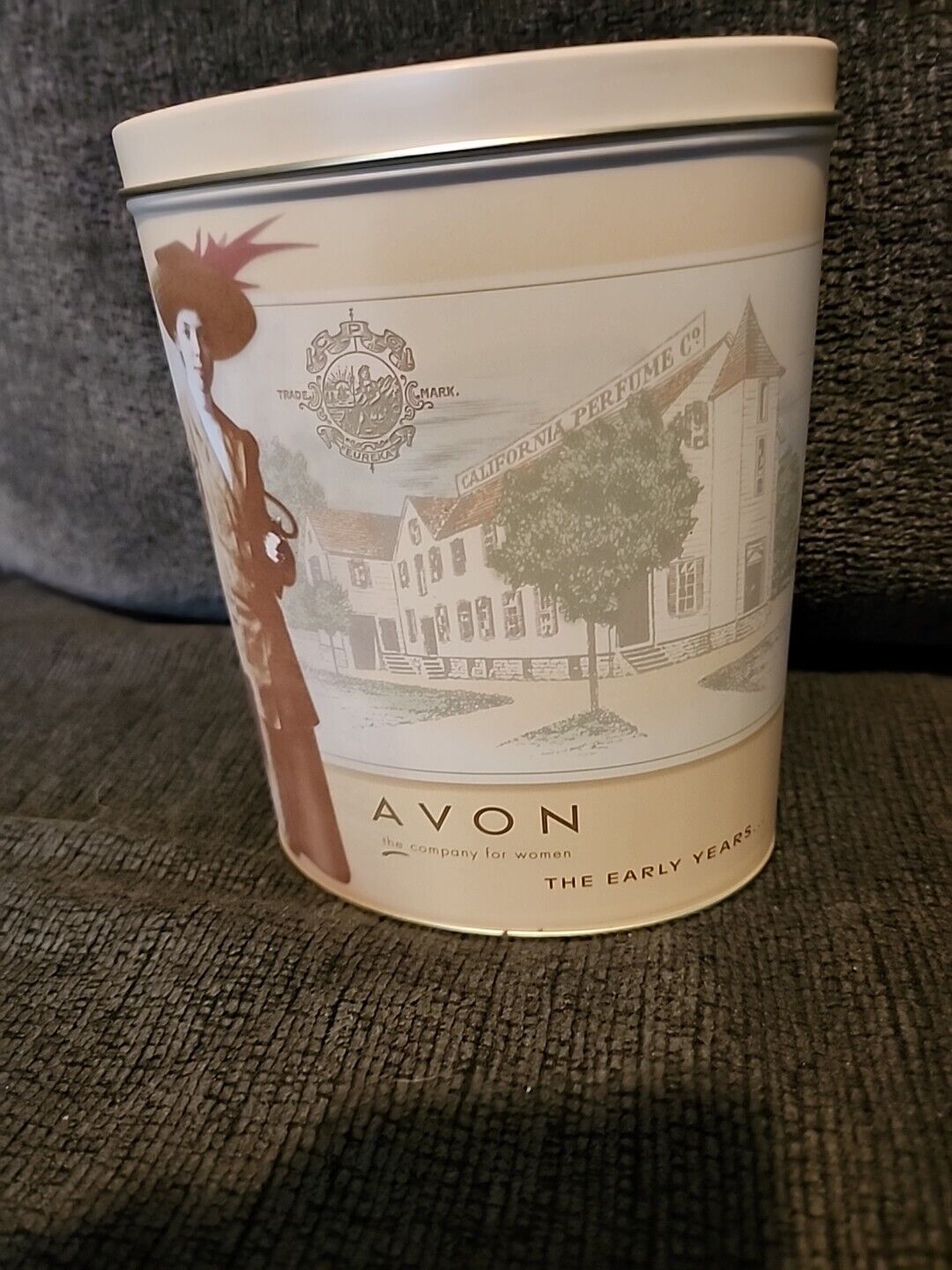 Avon Collectible Tin: Avon - The Early Years [history] Commemorative Tin 