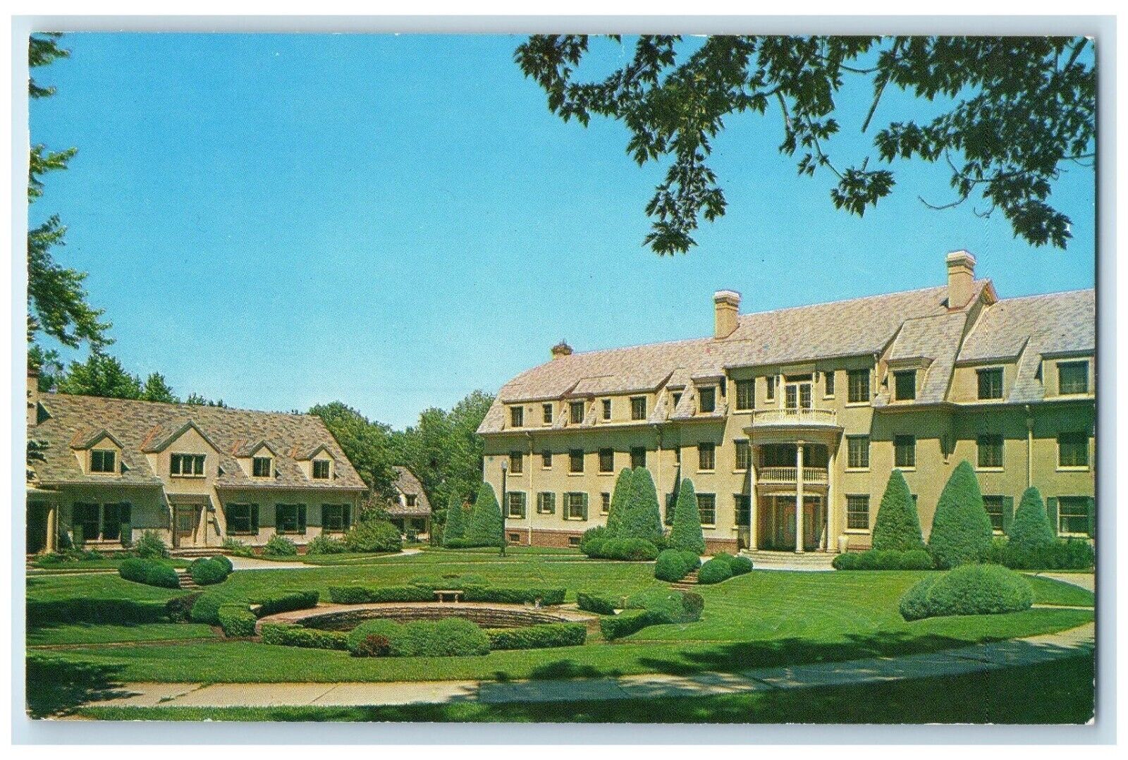 c1950\'s Snyder Hall Women\'s Dormitory Colorado State College Greeley CO Postcard