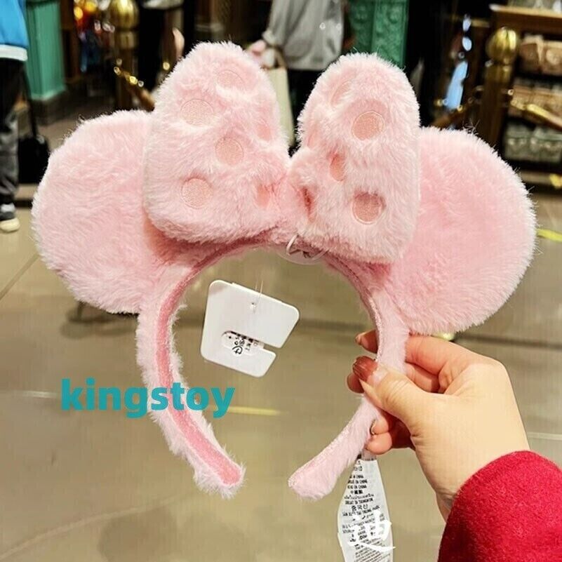 Authentic Disney park 2022 bow Piglet Minnie Mouse ear headband disneyland