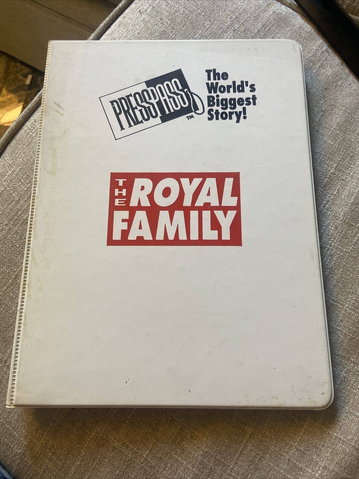 1993 Press Pass The Royal Family Complete Set with Original Binder