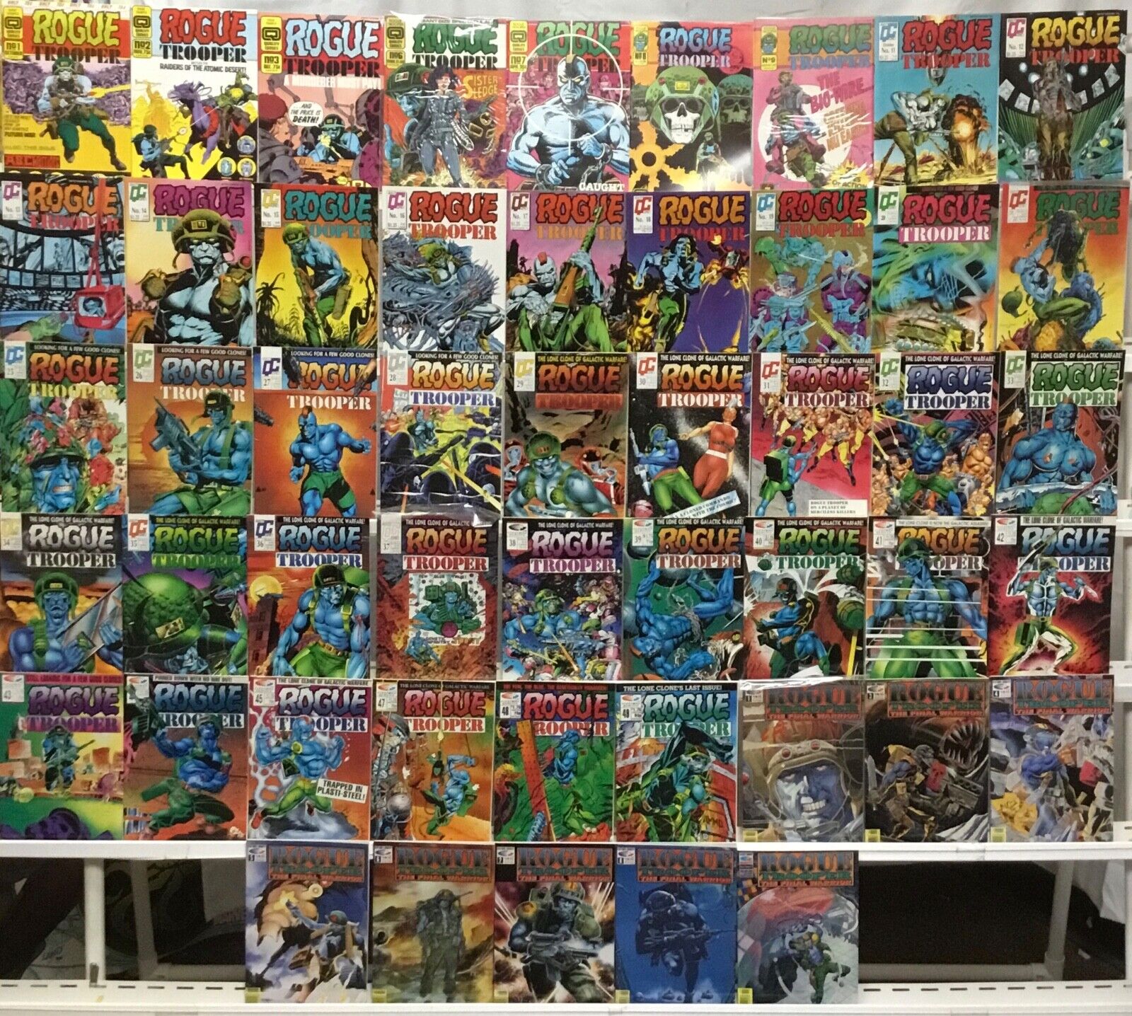 Quality Comics Rogue Trooper Sets - Read Description For More Info and Missing