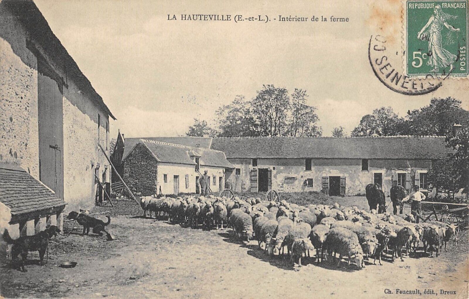 CPA 28 LA HAUTEVILLE / FARM INTERIOR