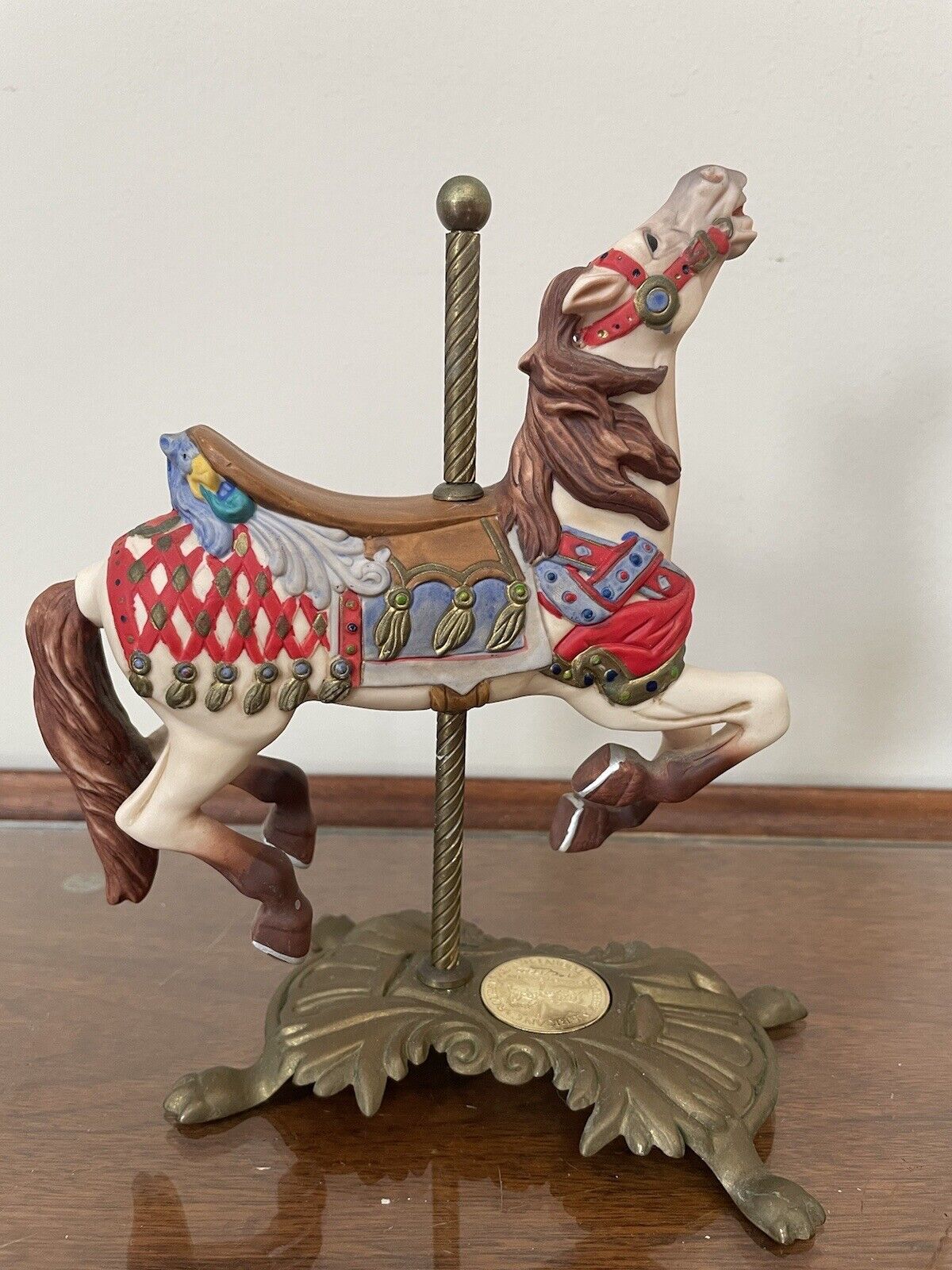 Rare Vtg The American Carousel Horse Sculpture Tobin Fraley 192/17500- Signed