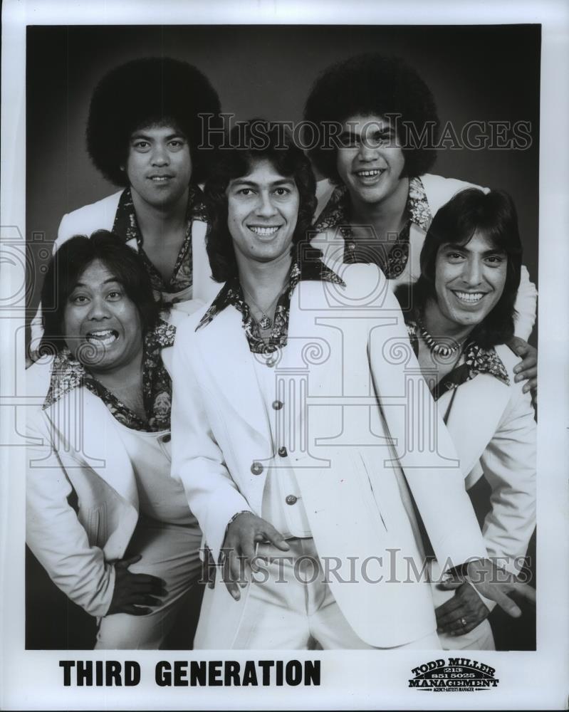 1976 Press Photo Musical group, Third Generation - spp59746