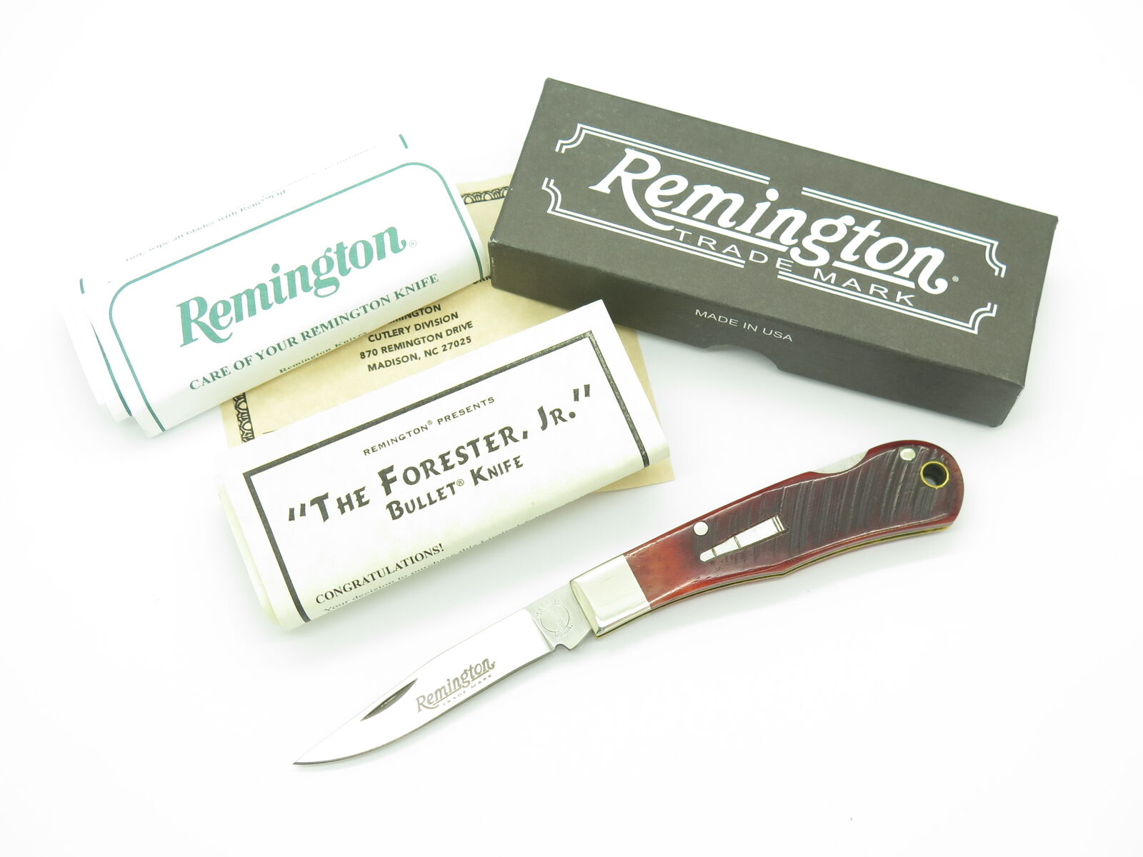 2014 Remington R1173L Forester Jr Bullet USA Trapper Folding Pocket Knife