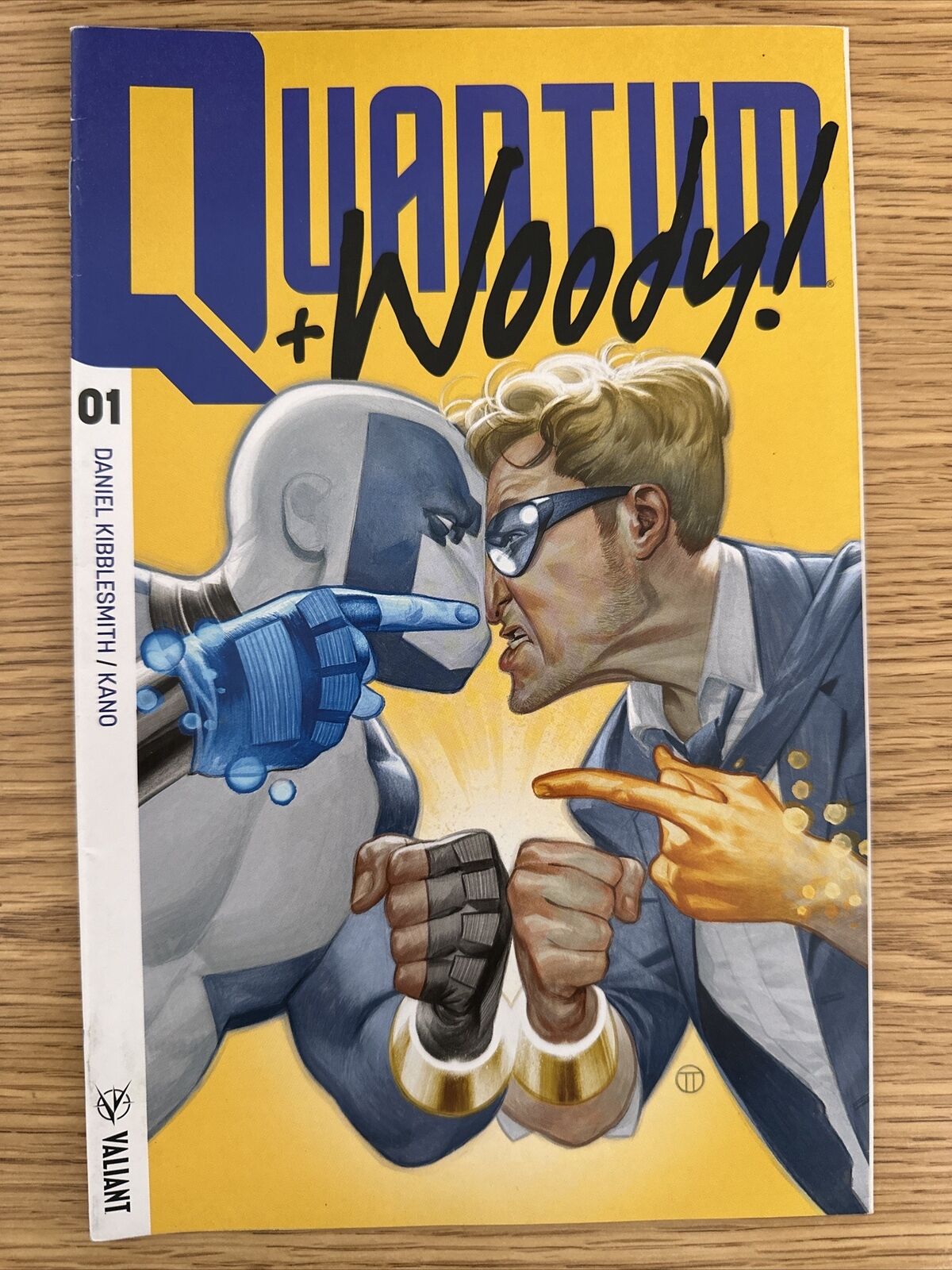 Quantum & Woody #1 (3rd Series) Rare 3rd printing  Tedesco Valiant 2017