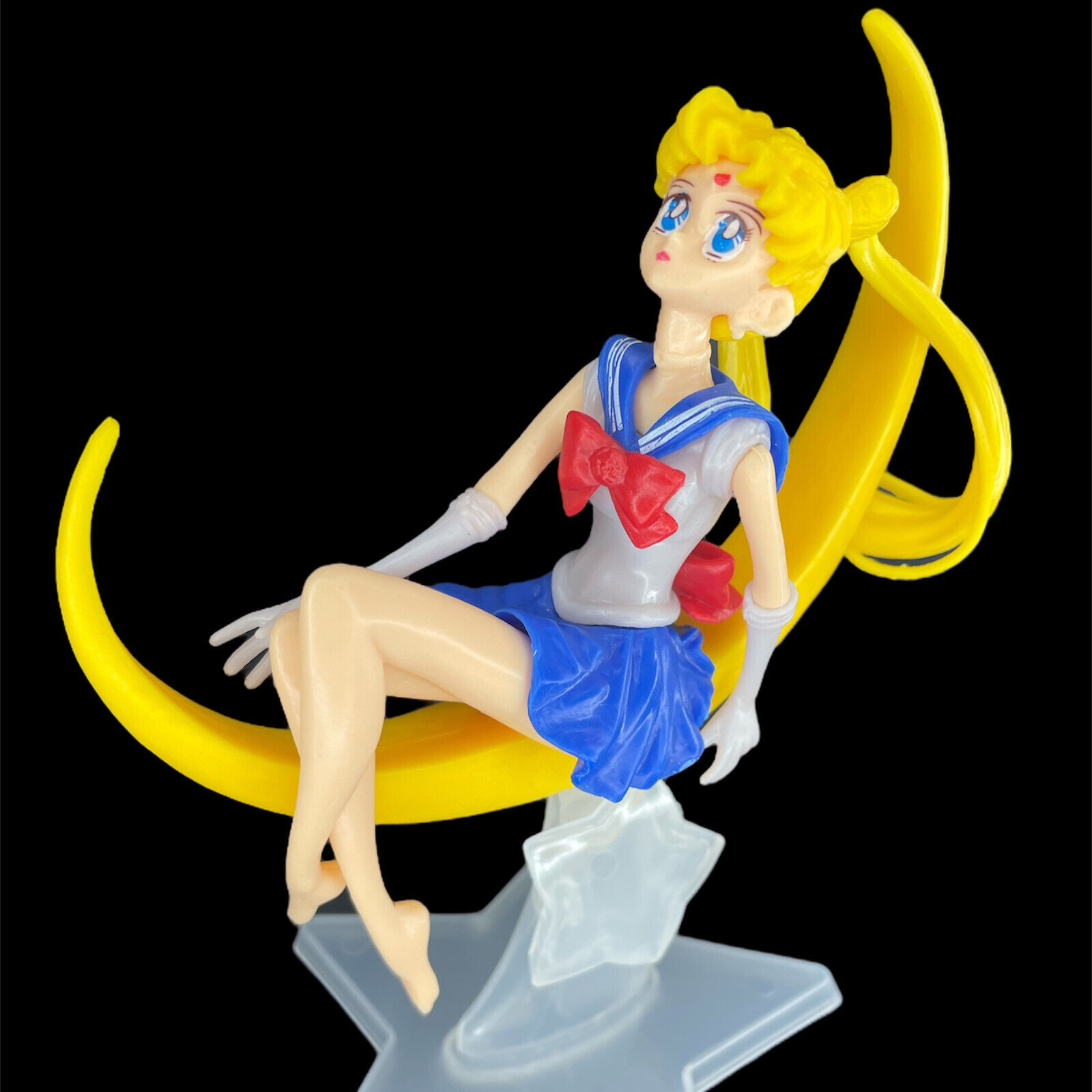 Sailor Moon Tsukino Usagi Anime Action Figure Toy Cake Topper Home & Car Decor
