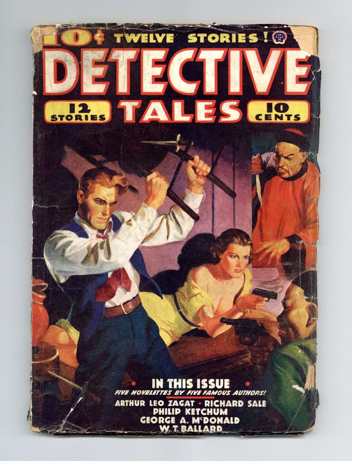 Detective Tales Pulp 2nd Series Oct 1938 Vol. 10 #3 VG- 3.5