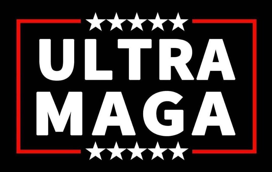TRUMP ULTRA MAGA Sticker - Joe Biden 2024 King Funny Truck Vinyl Decal
