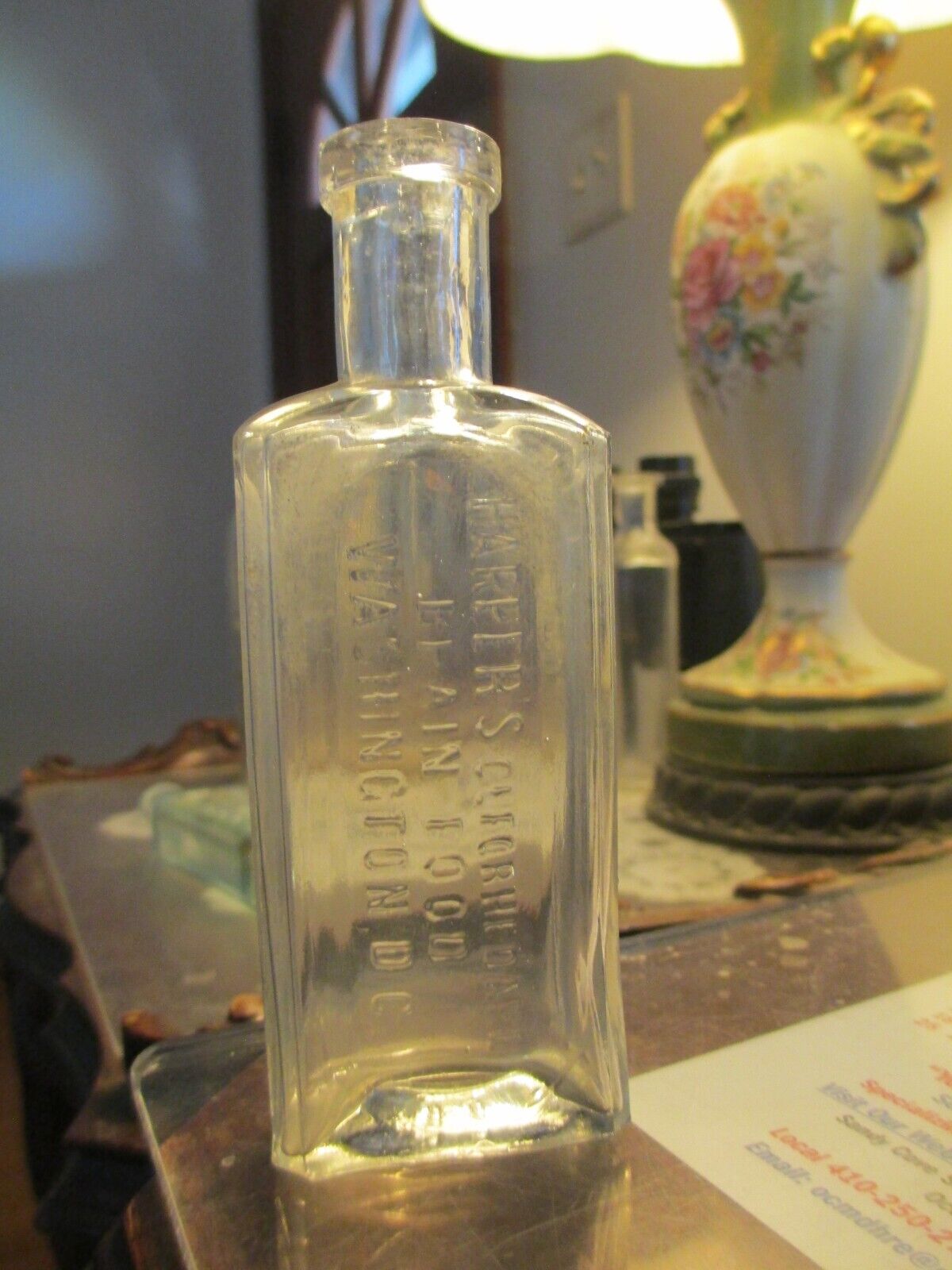 HARPER\'S CUFORHEDAKE BRAIN FOOD WASHINGTON,DC 5 in Medicine bottle 1800\'s BIM