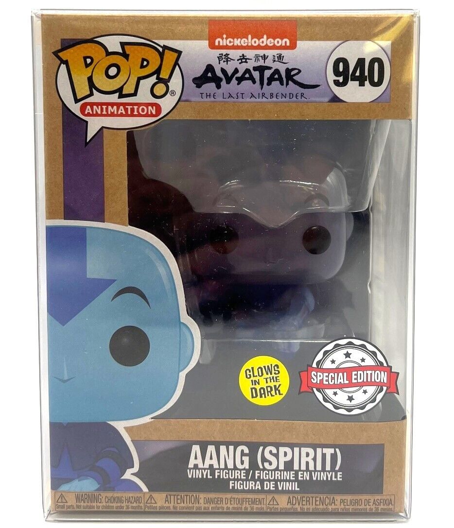 Funko Pop Avatar the Last Airbender Aang Spirit GITD #940 Special Edition