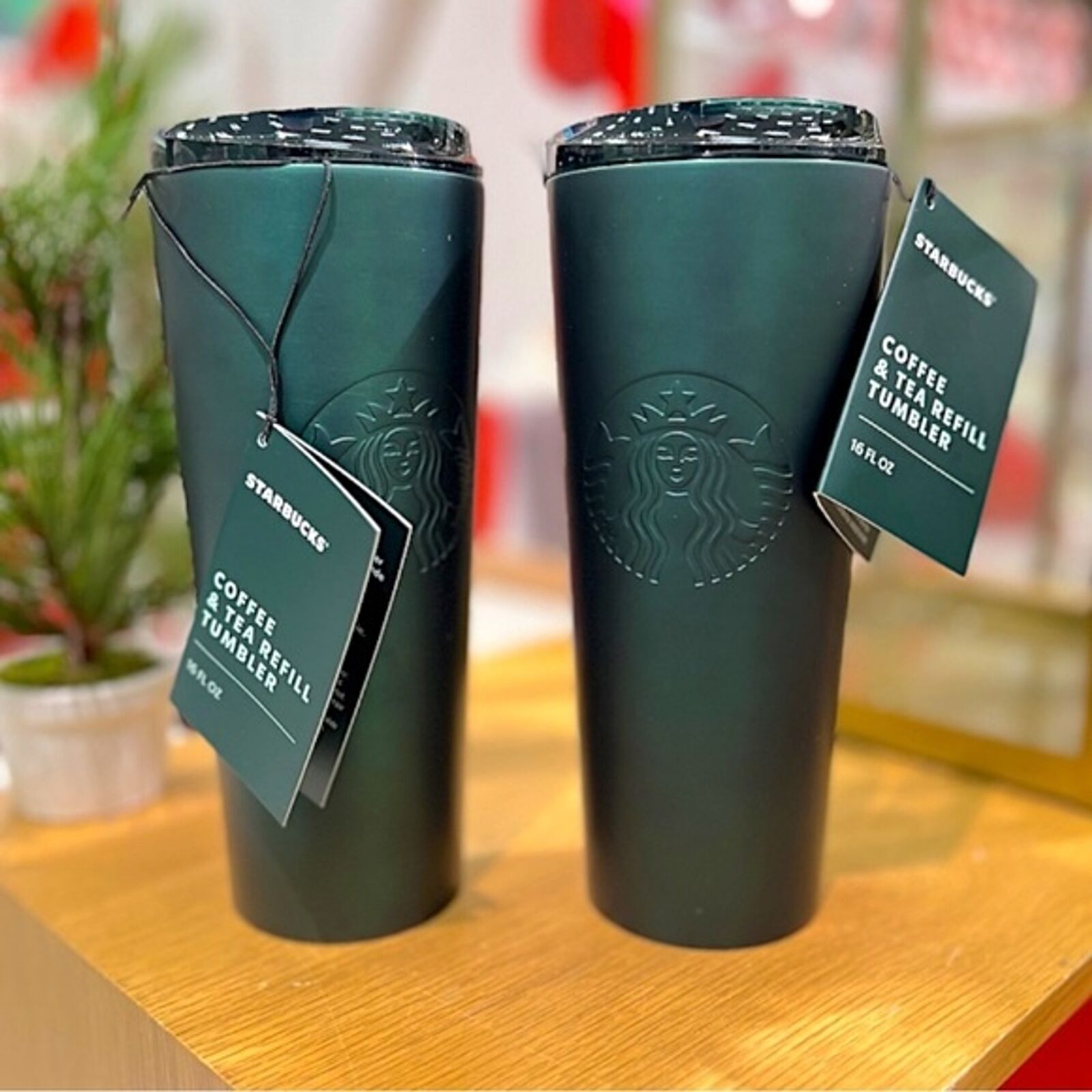 NWT Starbucks Stainless Steel Green Tumbler | Coffee Lover and Gift Idea