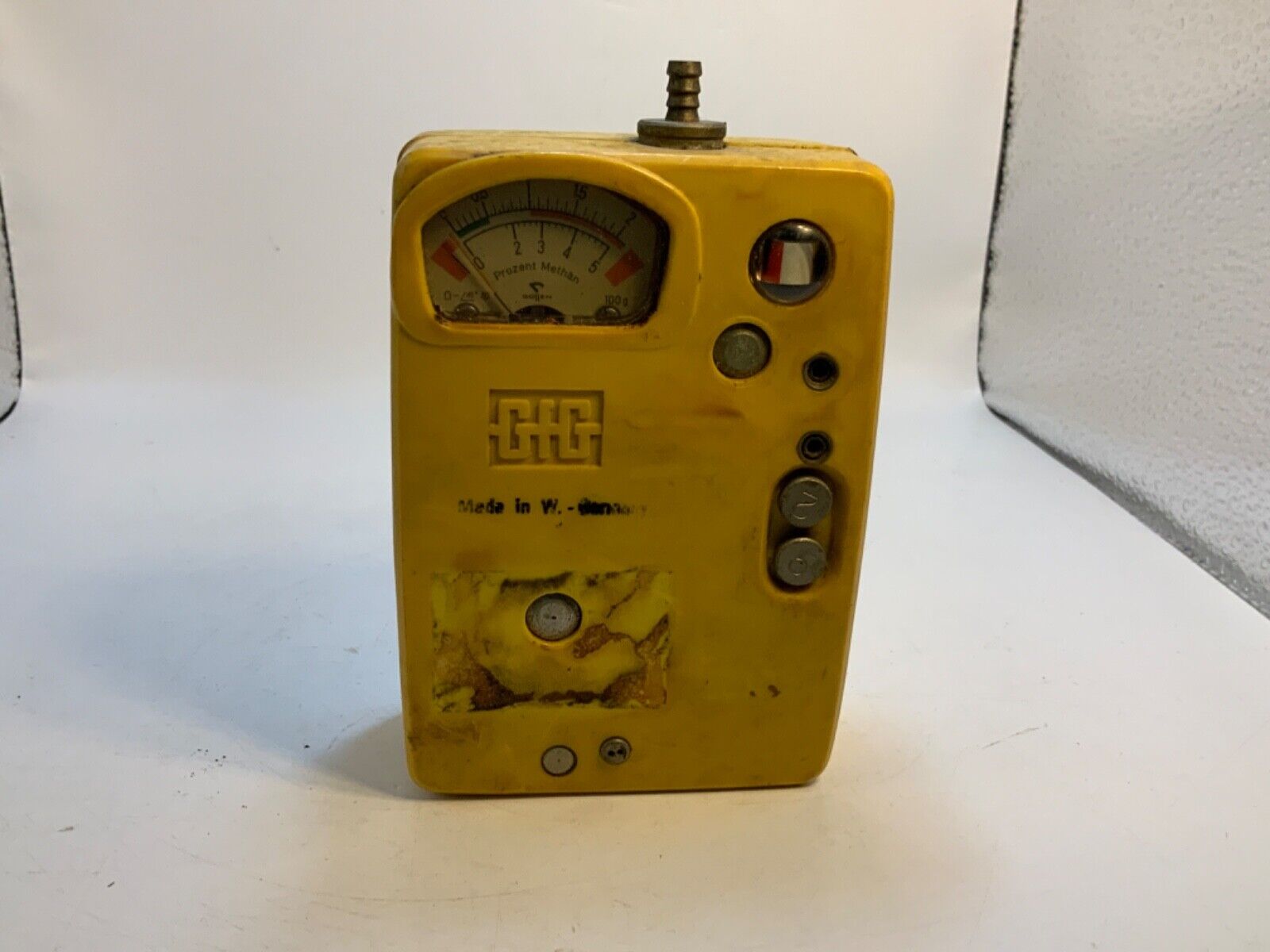 VTG Coal Miner Permissible GFG G70 Mining Methanometer Methane Tester SOLD AS IS