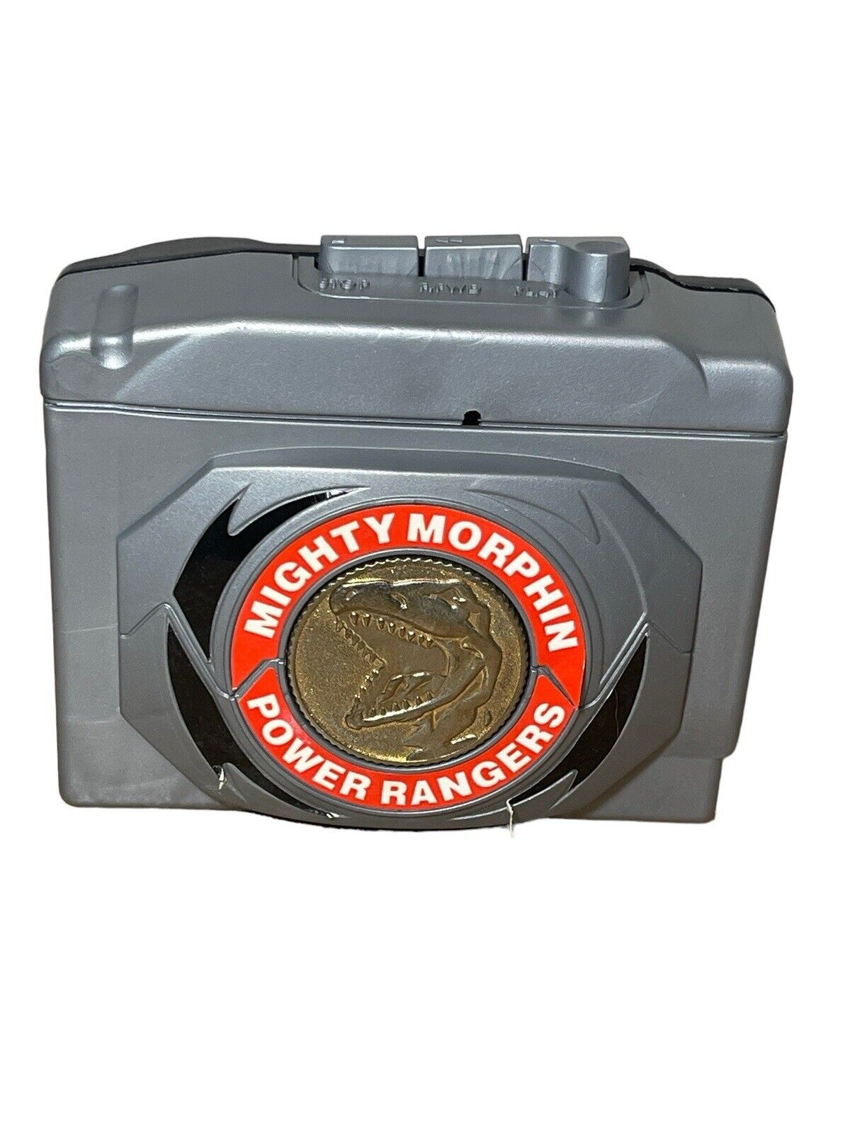 Mighty Morphin Power Rangers Cassette Player 1994 PR-24M Missing Battery Cover